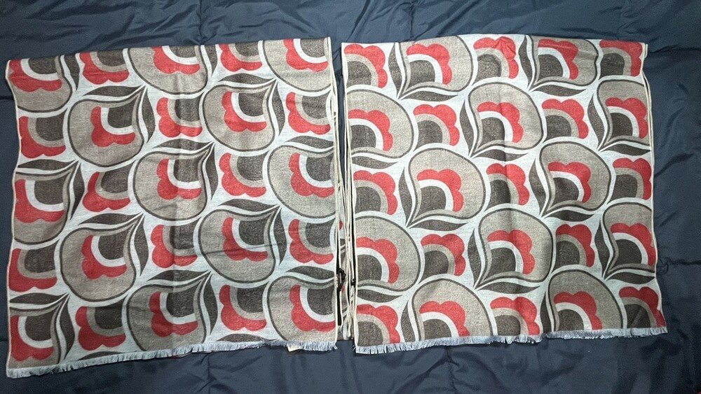 Beautiful New With Tags Kiton Napoli 100% Silk Scarf ~ Made in Italy